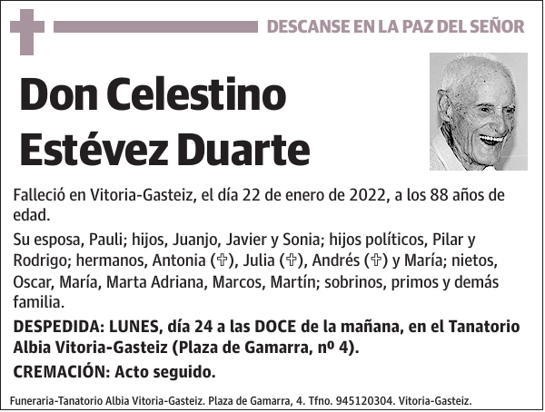 Celestino Estévez Duarte