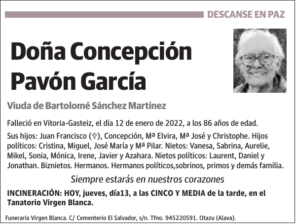 Concepción Pavón García