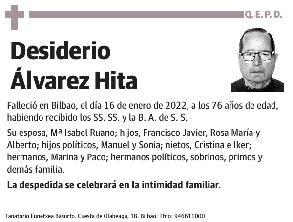 Desiderio Álvarez Hita