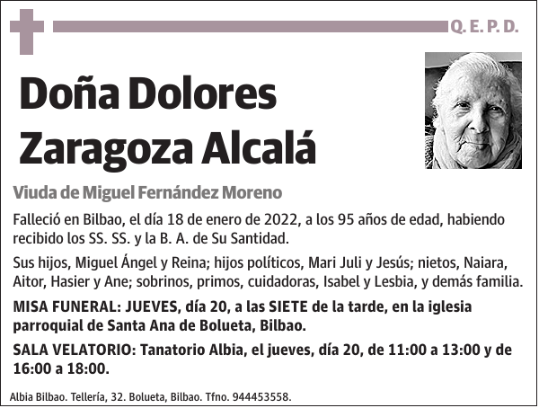 Dolores Zaragoza Alcalá