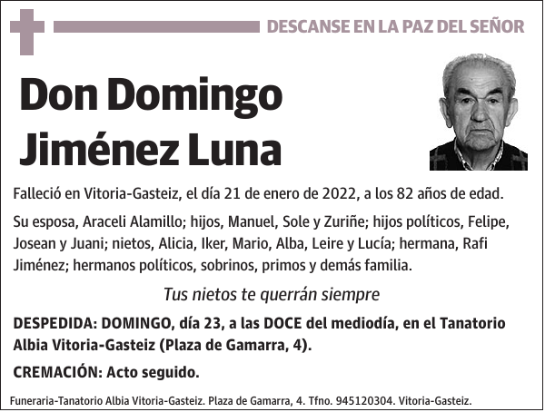 Domingo Jiménez Luna