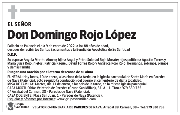 Don Domingo Rojo López
