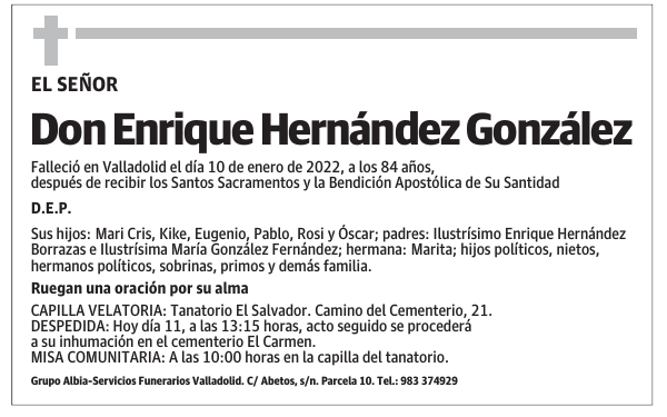Don Enrique Hernández González