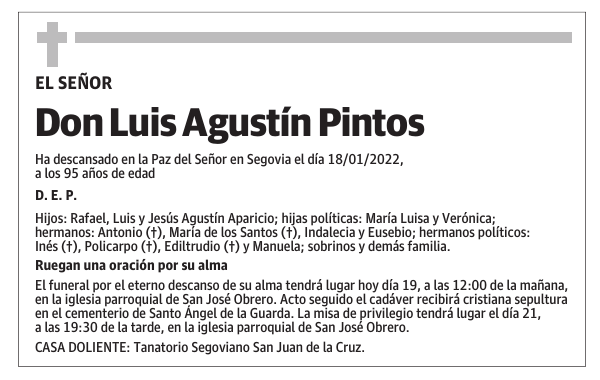 Don Luis Agustín Pintos