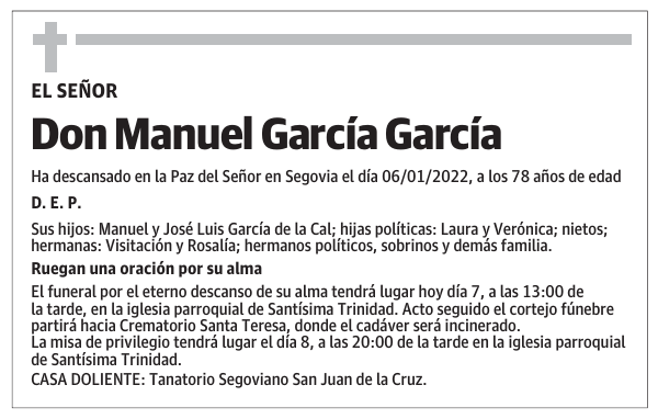 Don Manuel García García