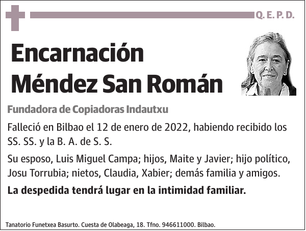 Encarnación Méndez San Román