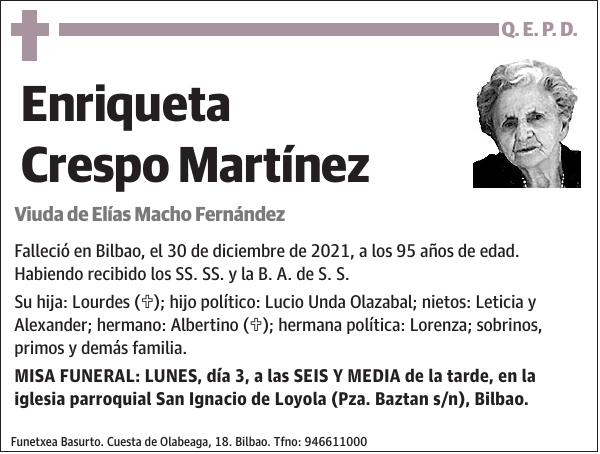 Enriqueta Crespo Martínez