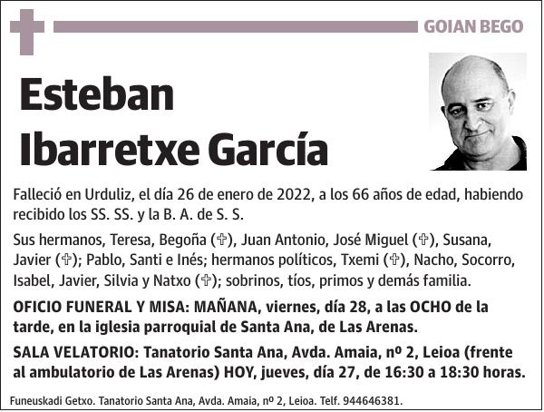 Esteban Ibarretxe García