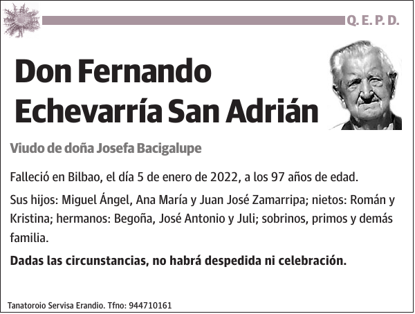 Fernando Echevarría San Adrián