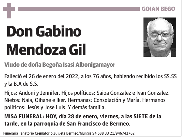Gabino Mendoza Gil