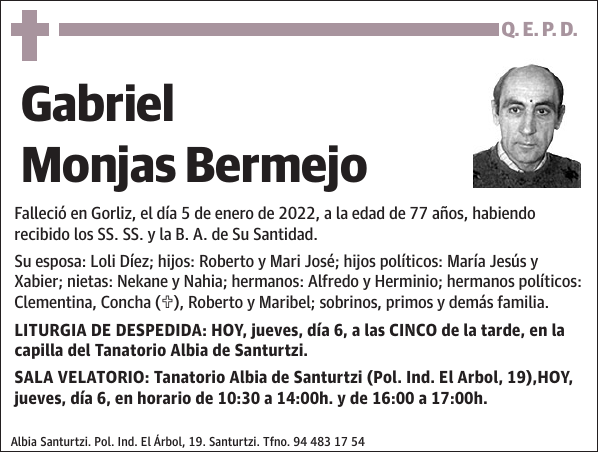 Gabriel Monjas Bermejo
