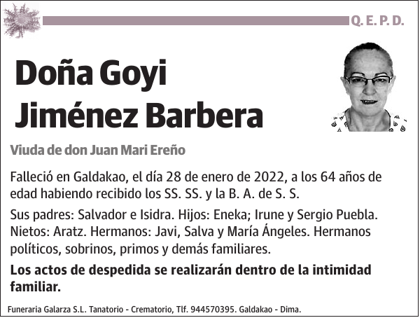 Goyi Jiménez Barbera