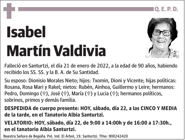 Isabel Martín Valdivia