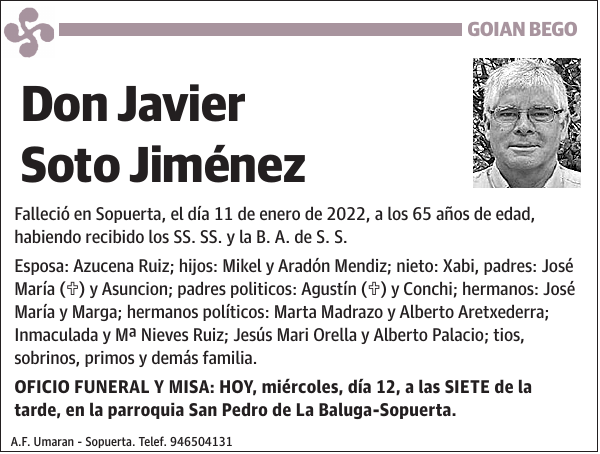 Javier Soto Jiménez