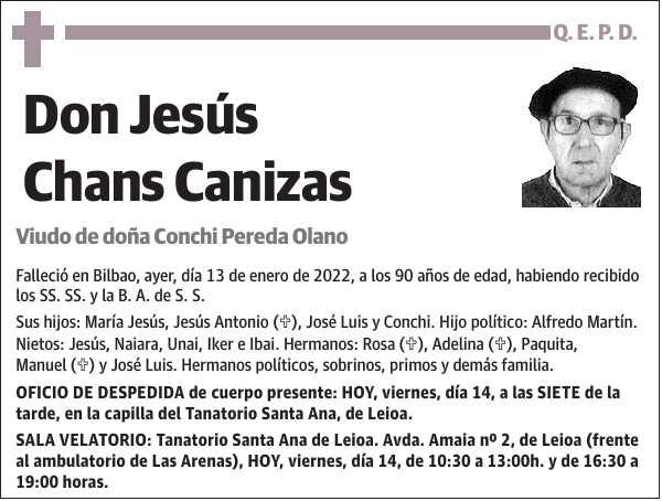 Jesús Chans Canizas
