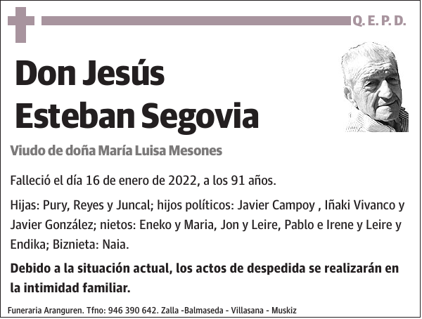 Jesús Esteban Segovia