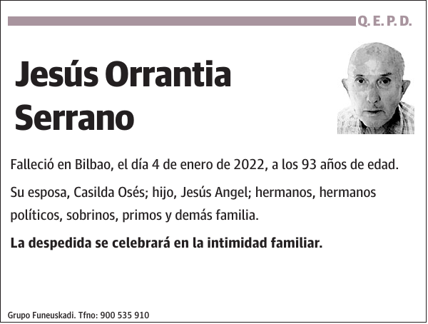 Jesús Orrantia Serrano