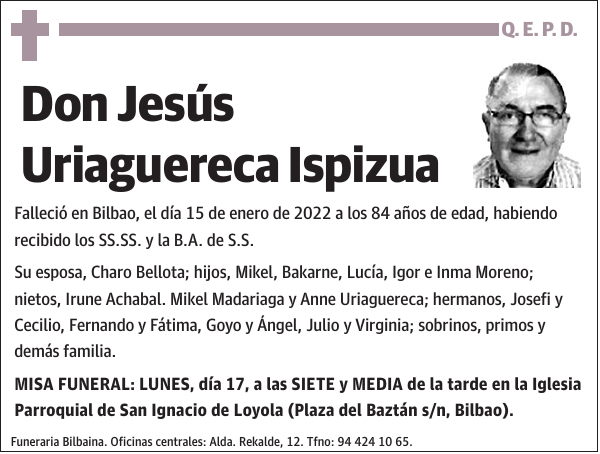 Jesús Uriaguereca Ispizua
