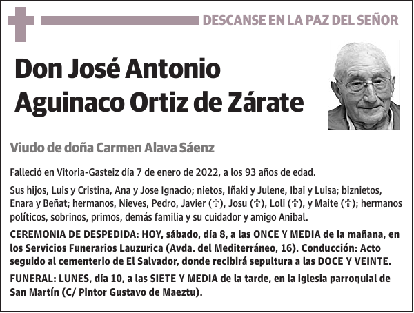 José Antonio Aguinaco Ortiz de Zárate