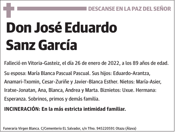 José Eduardo Sanz García