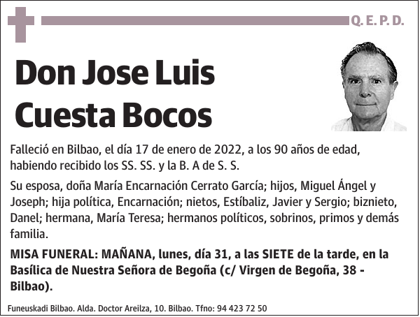 Jose Luis Cuesta Bocos