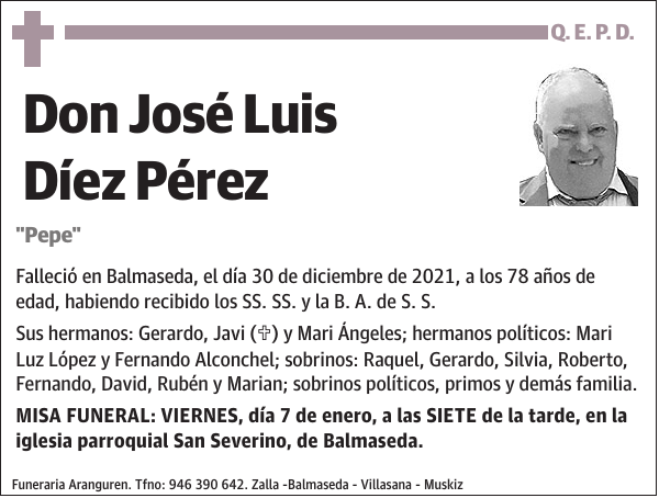 José Luis Díez Pérez