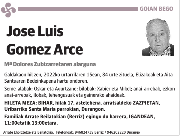 Jose Luis Gomez Arce