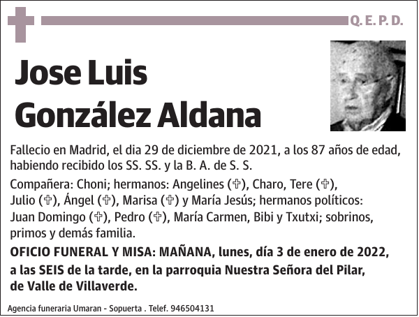 Jose Luis González Aldana