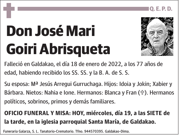 José Mari Goiri Abrisqueta