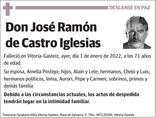 José Ramón de Castro Iglesias