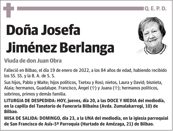 Josefa Jiménez Berlanga