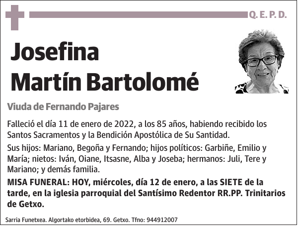 Josefina Martín Bartolomé