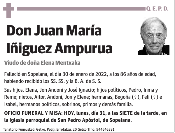 Juan María Iñiguez Ampurua