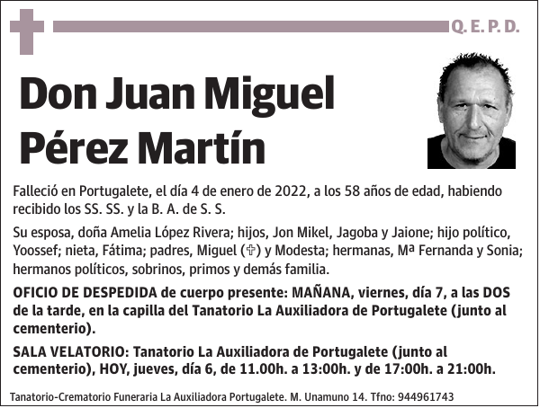 Juan Miguel Pérez Martín