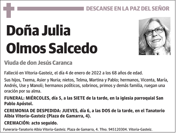 Julia Olmos Salcedo