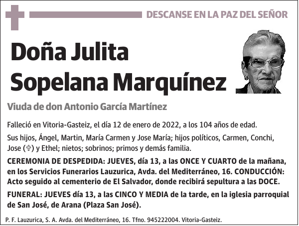 Julita Sopelana Marquínez