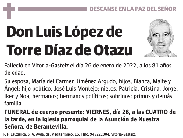 Luis López de Torre Díaz de Otazu