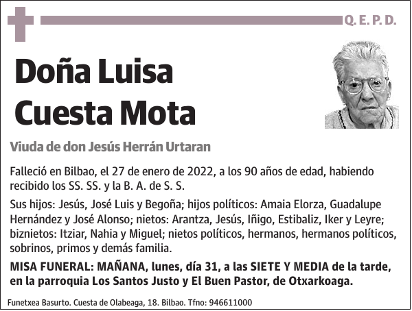 Luisa Cuesta Mota