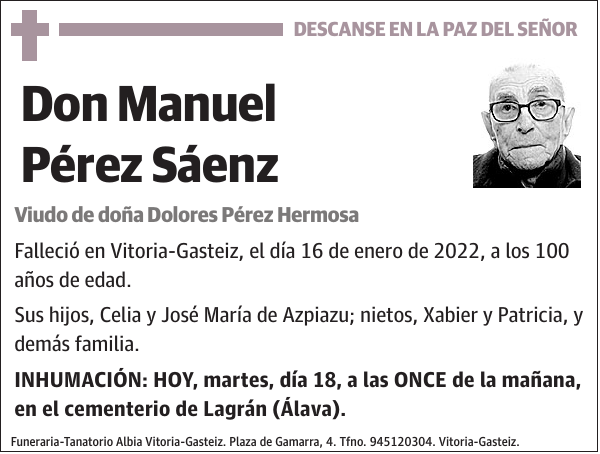 Manuel Pérez Sáenz