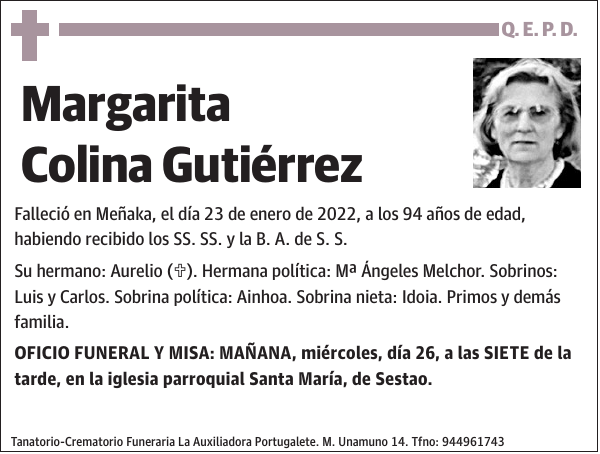 Margarita Colina Gutiérrez