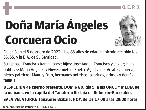 María Ángeles Corcuera Ocio