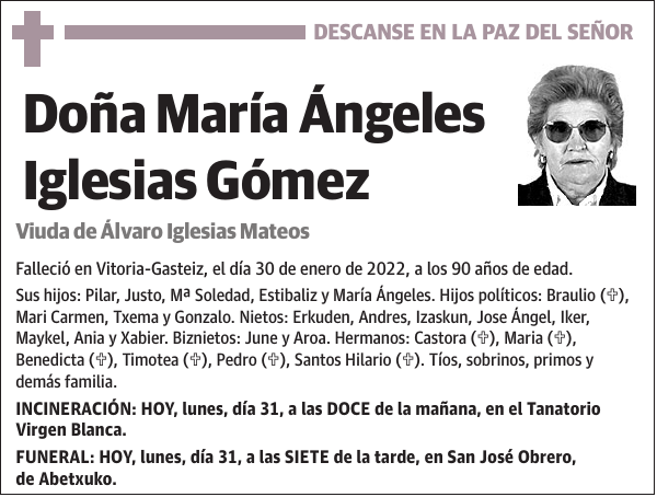 María Ángeles Iglesias Gómez