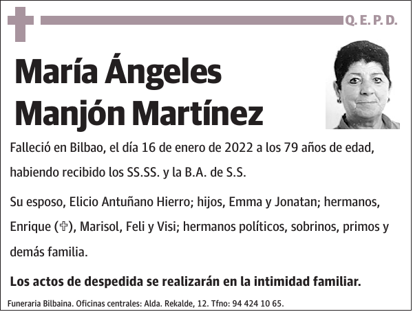 María Ángeles Manjón Martínez
