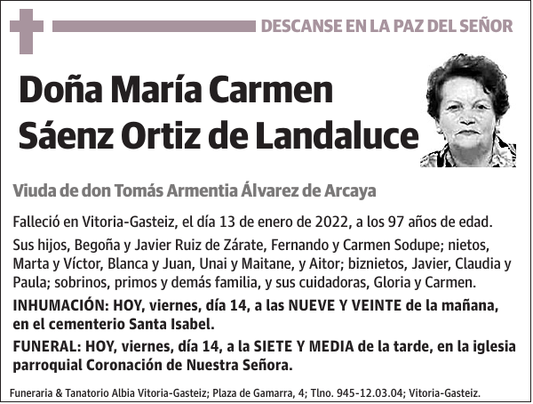 María Carmen Sáenz Ortiz de Landaluce