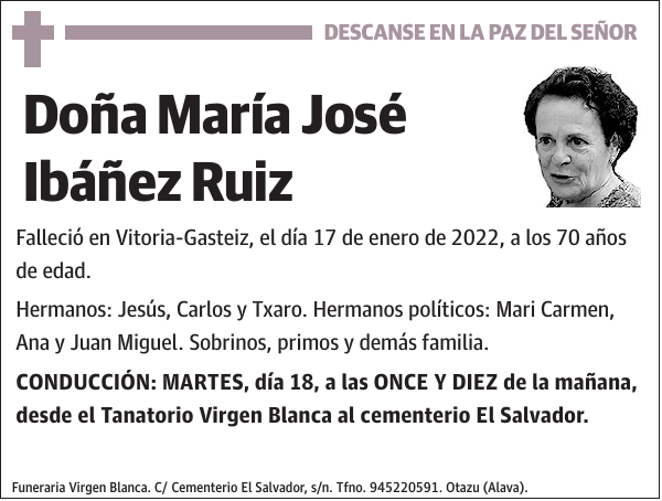 María José Ibáñez Ruiz
