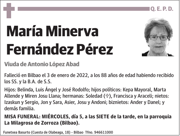 María Minerva Fernández Pérez