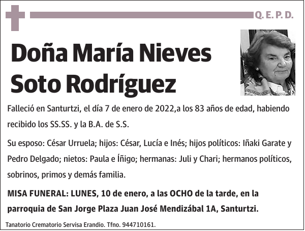 María Nieves Soto Rodríguez