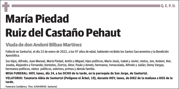 María Piedad Ruiz del Castaño Pehaut
