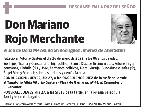 Mariano Rojo Merchante
