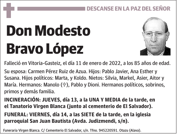 Modesto Bravo López